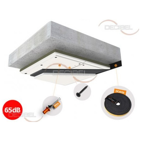 Sound insulation ceiling C MUTE 23