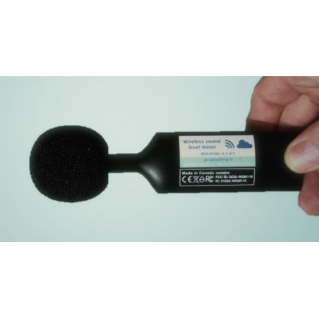 Wireless Sound meter MEMS - Class 1 accuracy