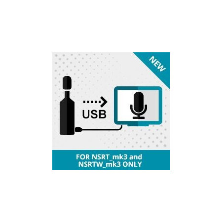 USB Audio Option for MEMS Wireless Sound Level Meter