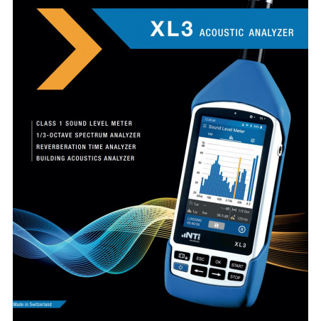 Geluidsanalyzer XL3 NTI-Audio Klasse-1
