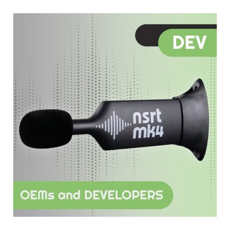 Geluidsmeter DataLogger met type 1 microfoon - NSRT_mk4_Dev