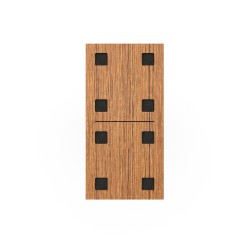 DOMINO™ - Hout en Akoestisch Paneel